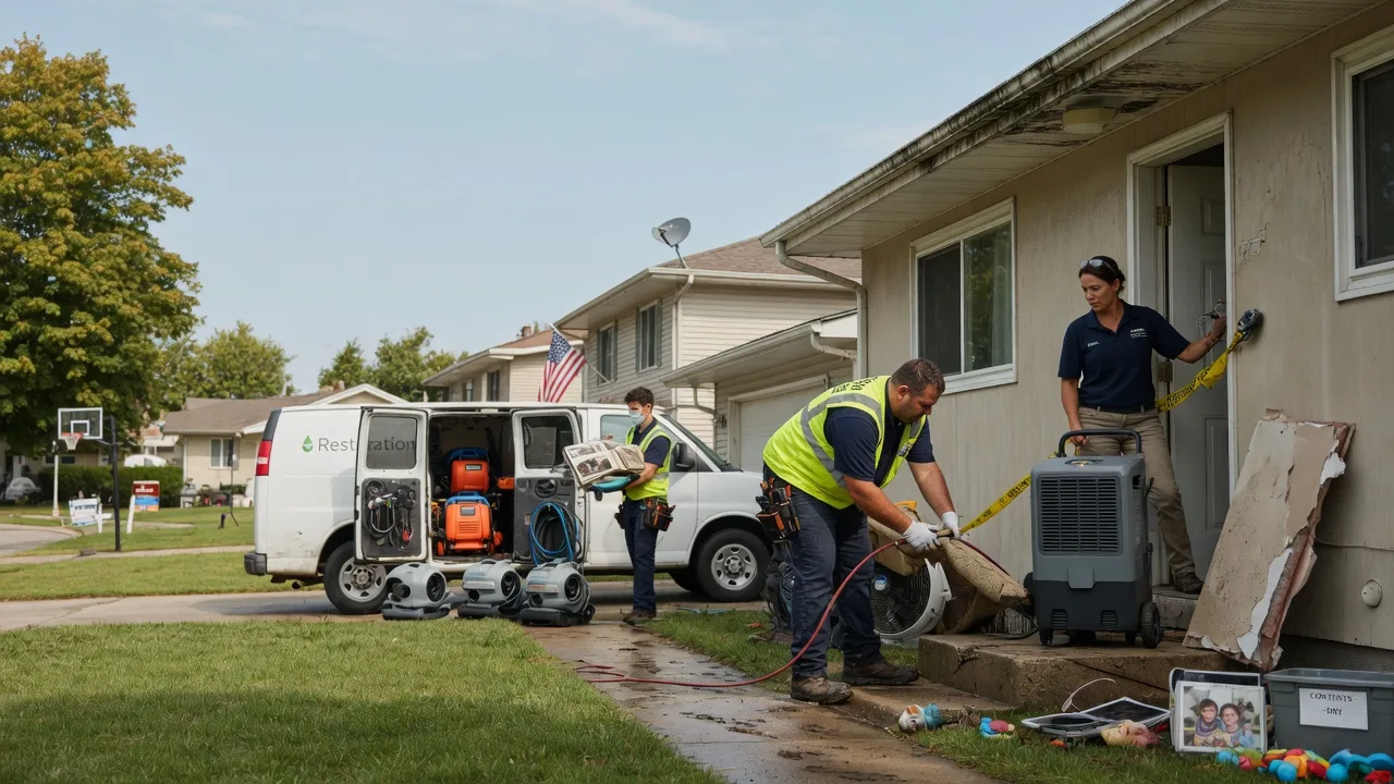 Water Damage Restoration in Danville, OH near me